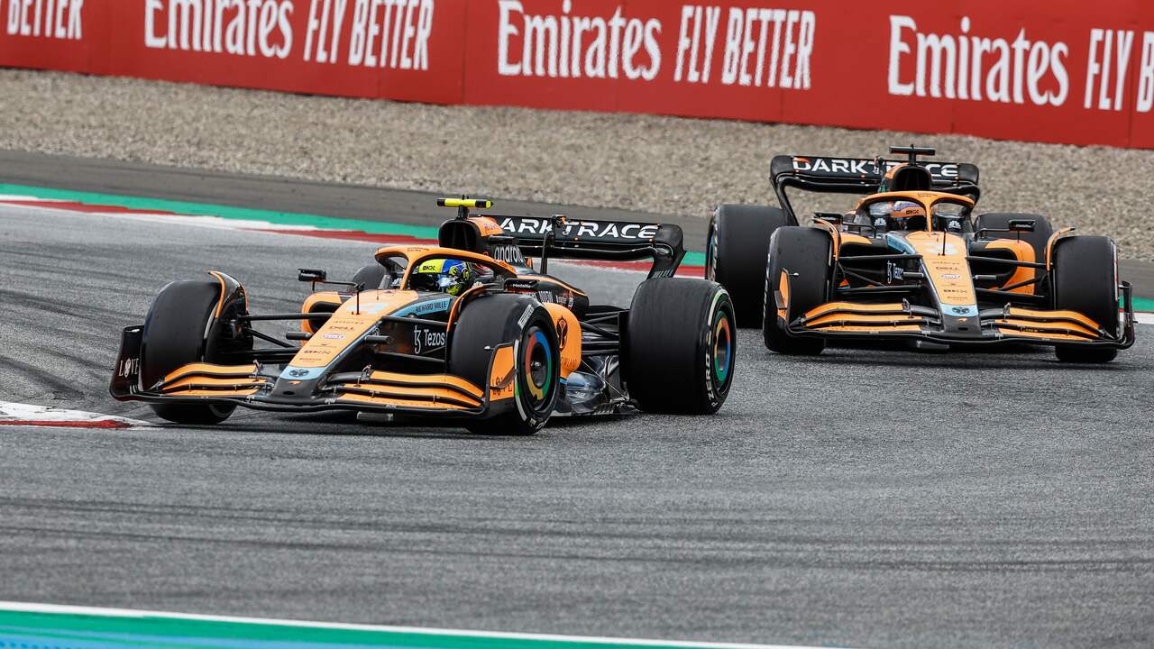 Daniel Riccardo staat dit seizoen in de schaduw van zijn teammaat Lando Norris.