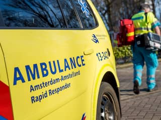 Ambulancepersoneel houdt stiptheidsacties in Amsterdam
