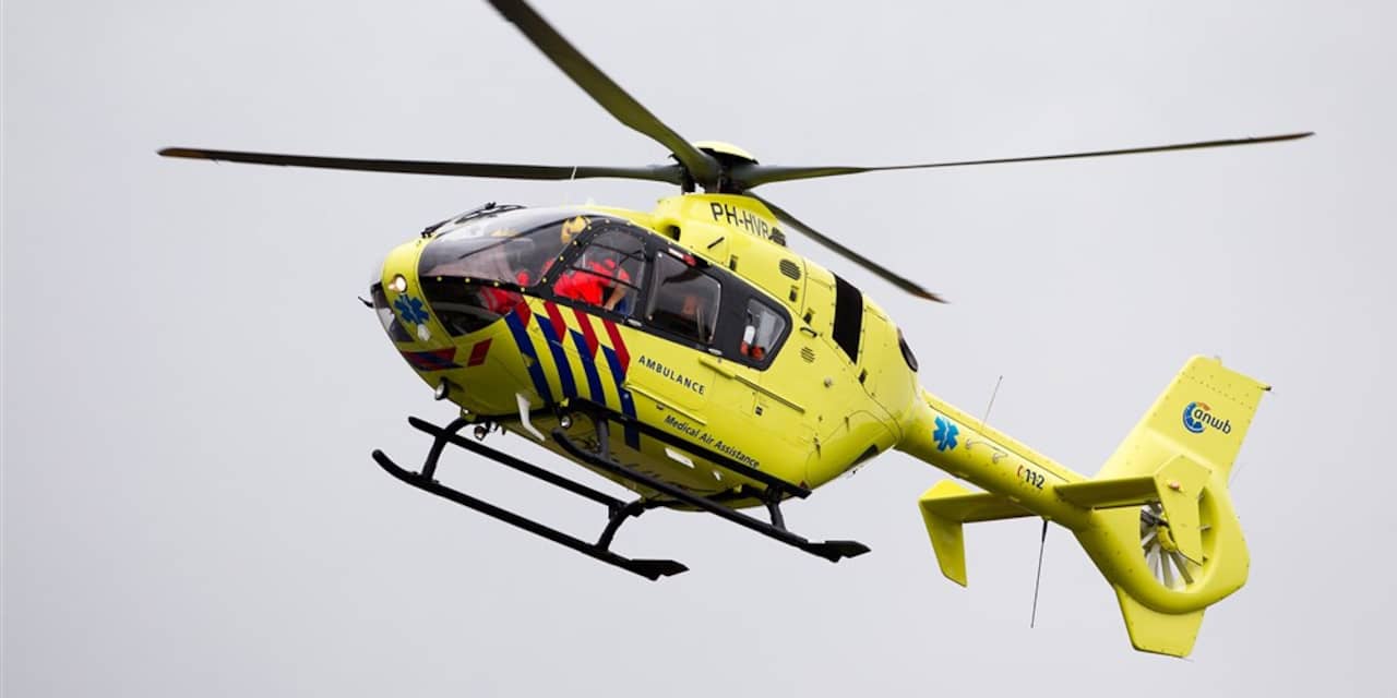 Traumahelikopter ingezet voor kind in Renesse