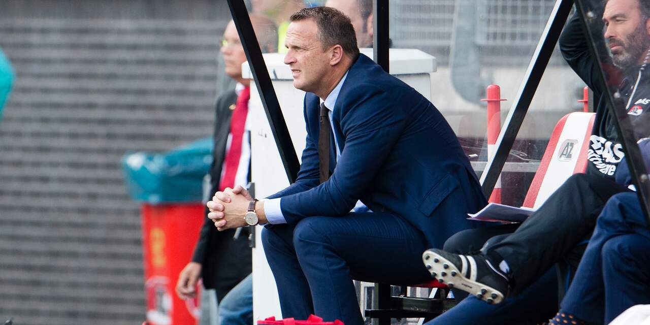 Van den Brom ziet 'waardeloos' AZ tegen Roda JC