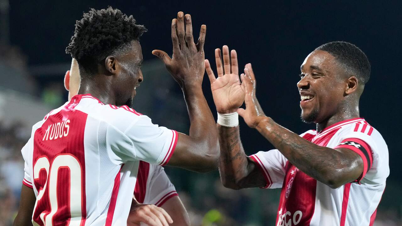 Ajax Dominates Ludogorets in Europa League Playoff Victory: Mohammed Kudus Shines with Hat-Trick