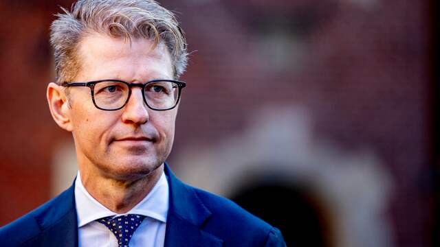 Minister Sander Dekker van Rechtsbescherming.