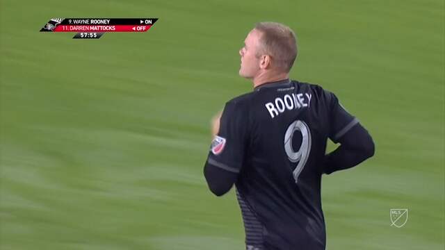 Wayne Rooney maakt debuut voor DC United