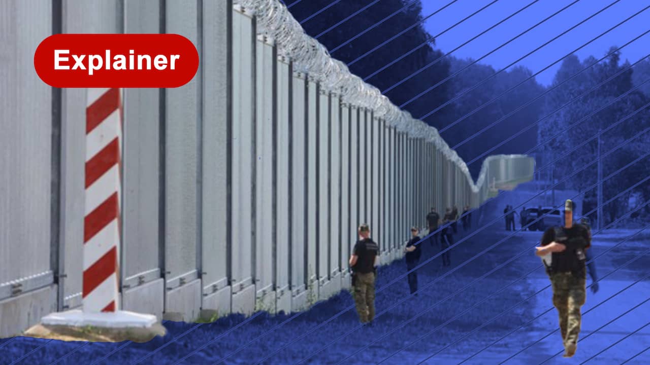 Beeld uit video: NAVO-landen beveiligen grens met Rusland: 'IJzeren Gordijn' komt terug
