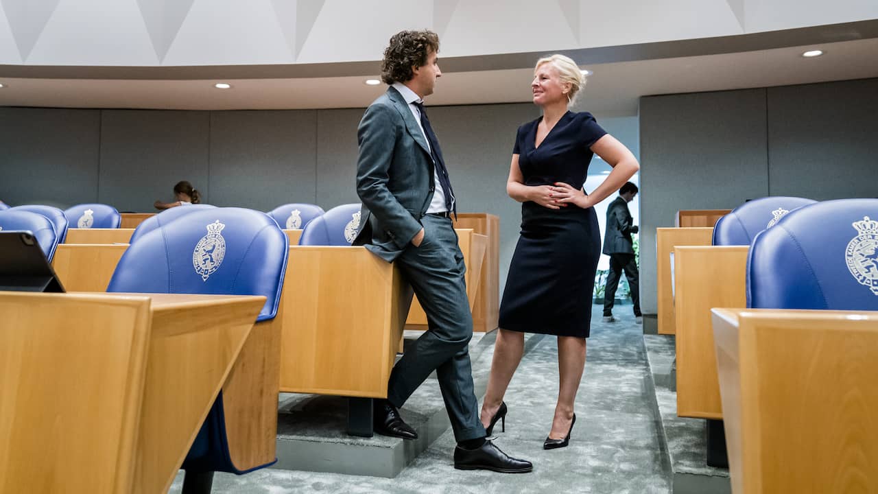 Klaver (GL) og Kuiken (PvdA) om kostnadskrisen: «Regjeringen dropper middelklassen» |  NÅ