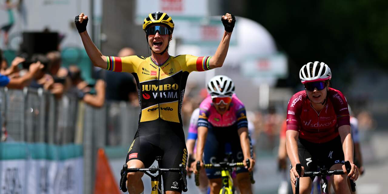 Marianne Vos gaat na twee etappezeges niet meer van start in Giro Donne