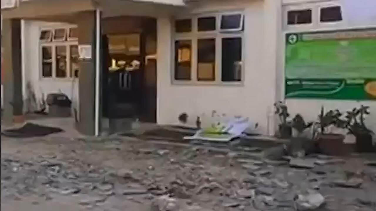 Beeld uit video: Ravage na dodelijke aardbeving Lombok