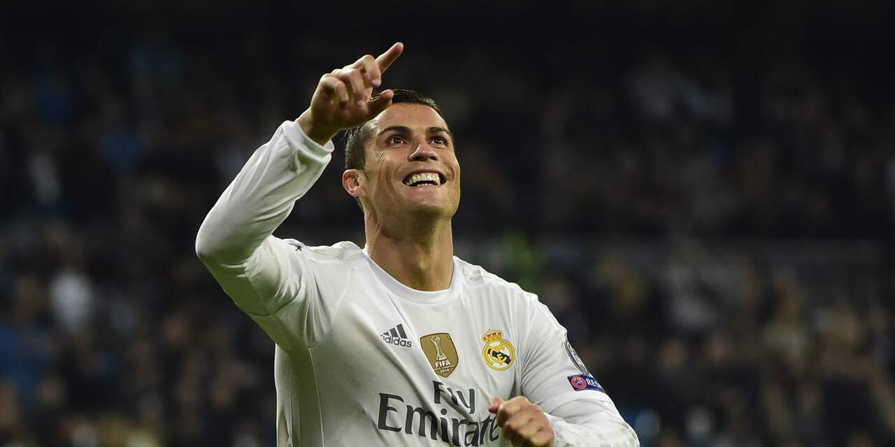 Ronaldo eerste speler ooit met minimaal tien goals in groepsfase
