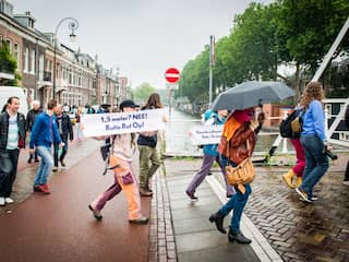 Zo verliep de actie in Utrecht: van verboden demonstratie naar protestmars