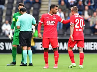 Tiental AZ verliest bij Heracles en zakt naar voorlaatste plaats in Eredivisie
