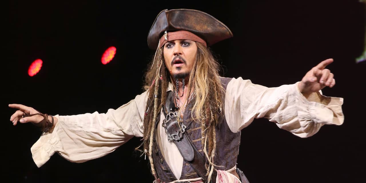 'Johnny Depp niet te zien in nieuwe Pirates-films'