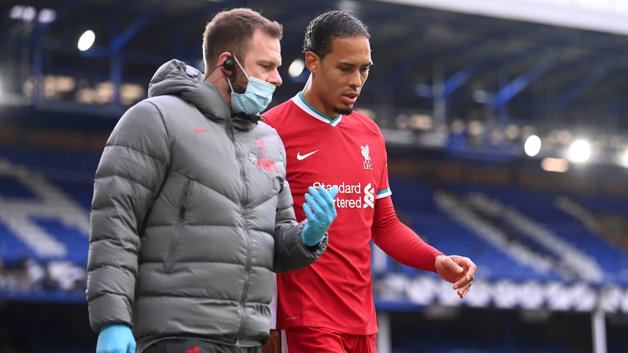 Klopp fears for Van Dijk: ‘Normally he always plays with pain’ |  NOW