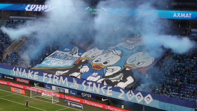 Bij wedstrijden van Zenit Sint-Petersburg zijn dit seizoen al toeschouwers welkom.
