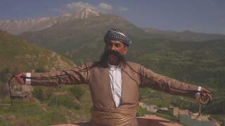 Koerdische man claimt langste snor van Irak te hebben