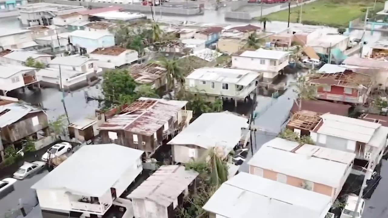Beeld uit video: Waarom Puerto Rico nog steeds in het donker zit na orkaan Maria