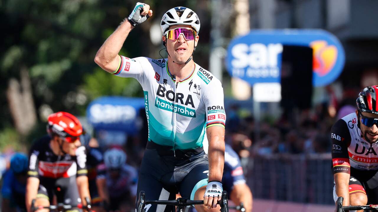 Peter Sagan won in mei nog een rit in de Giro d'Italia.