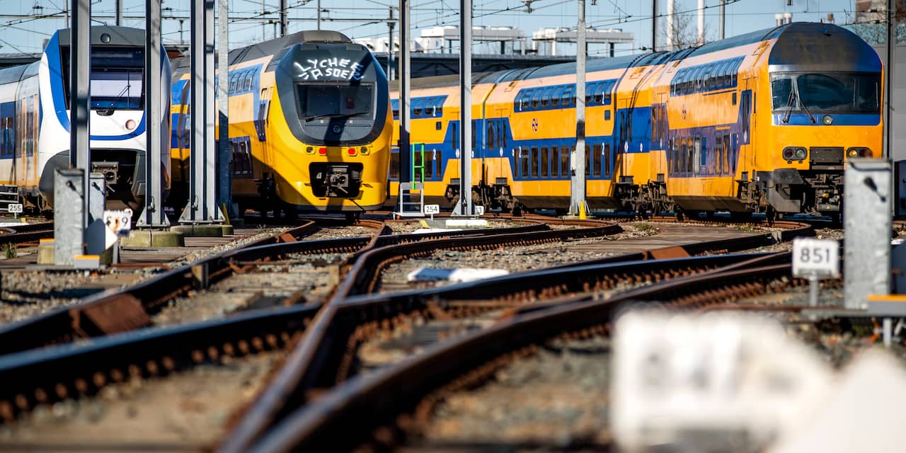 Vandaag minder treinen rond Utrecht door personeelstekort bij ProRail