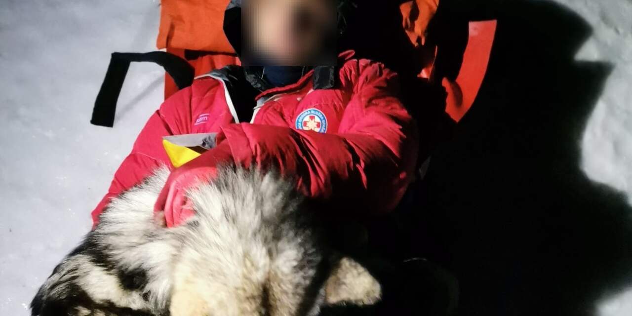 Hond redt gewonde bergbeklimmer in Kroatië door hem 13 uur warm te houden
