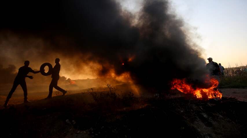 Zeven Palestijnen doodgeschoten bij confrontaties grenshek Gazastrook