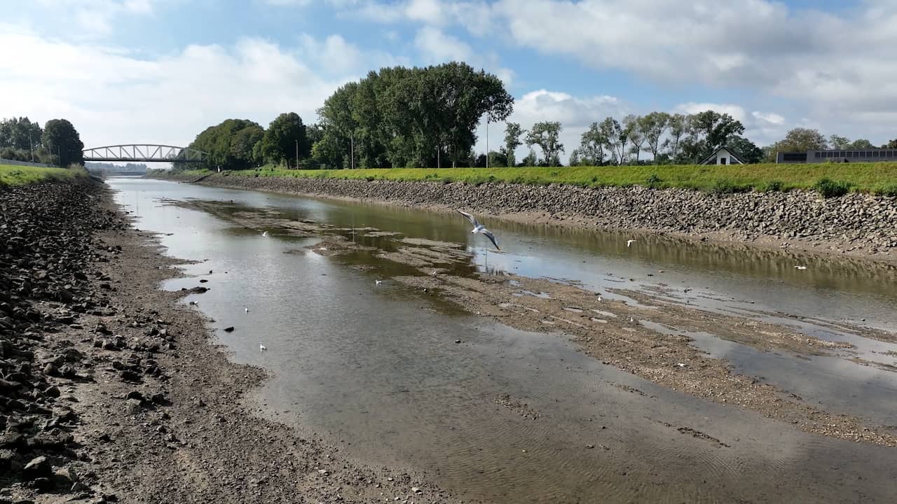 Dronebeelden Tonen Drooggelegd Julianakanaal In Limburg | NU.nl