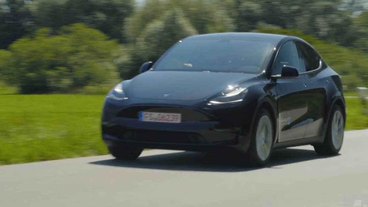 Beeld uit video: Eerste rijtest: Tesla Model Y