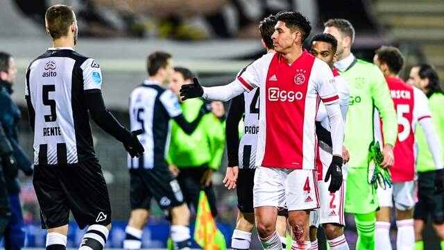 Edson Álvarez speelde negentig minuten tegen Heracles.