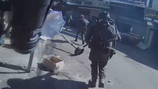 Bodycam filmt Israëlische aanval in Nablus