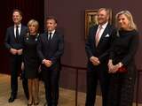 Koningspaar, Macron en Rutte krijgen rondleiding in Rijksmuseum