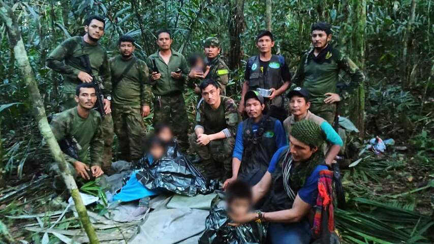 Hoe vier kinderen na miraculeuze overleving in gevaarlijke jungle werden gered