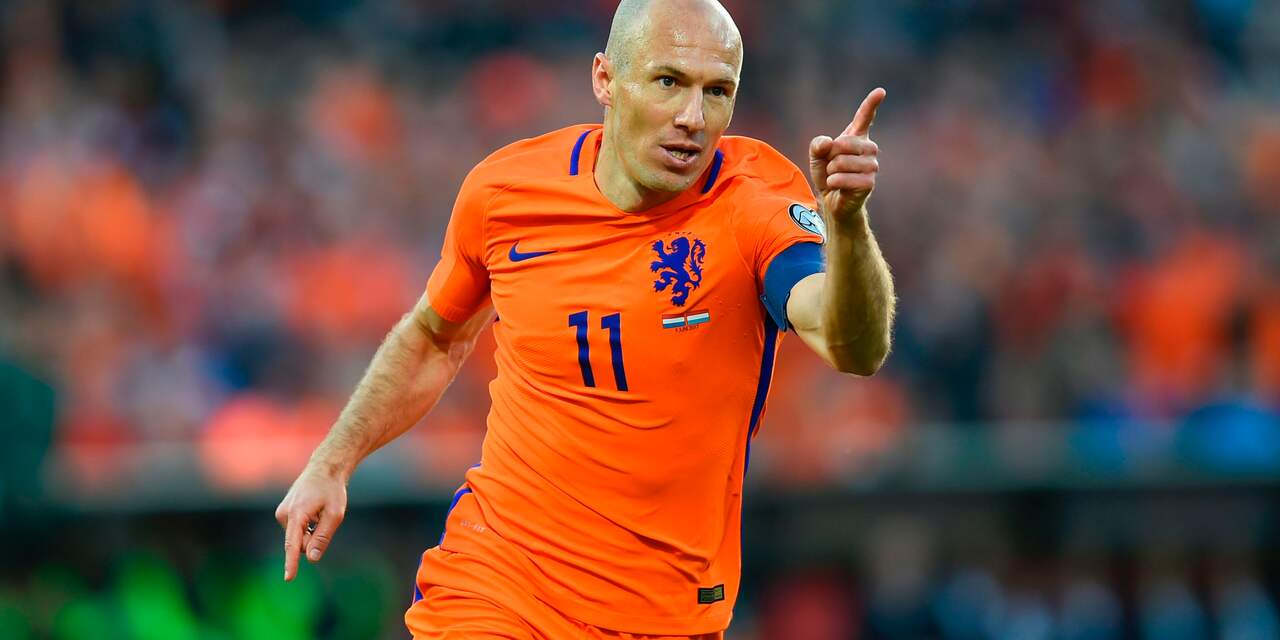 Robben hoopvol: 'Het is niet zo dat Frankrijk drie of vier Messi's heeft'
