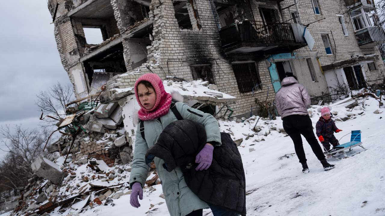 Beeld uit video: In deze Oekraïense steden zijn de grootste verwoestingen te zien