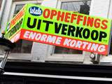 Laagste aantal bedrijven opgeheven sinds 2008