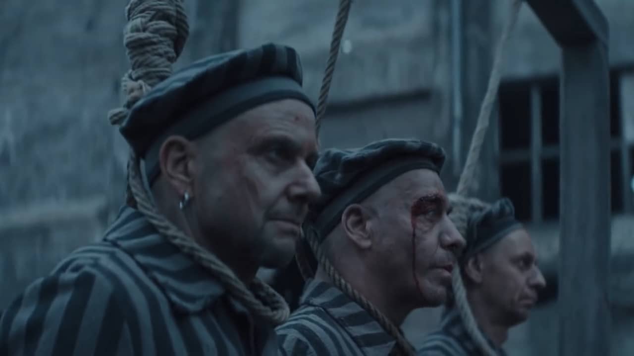 Beeld uit video: Omstreden promovideo voor nieuw album Rammstein