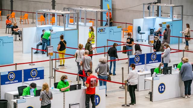 Vaccinatiecentrum van de GGD.