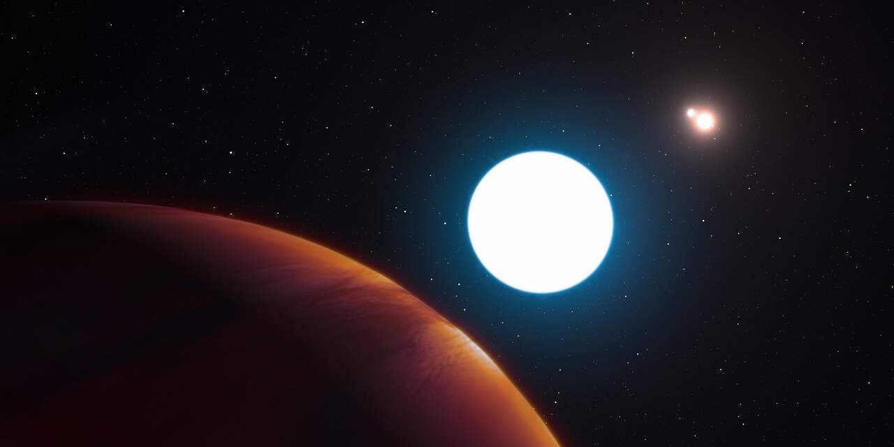 Planeet ontdekt met drie zonnen aan de hemel