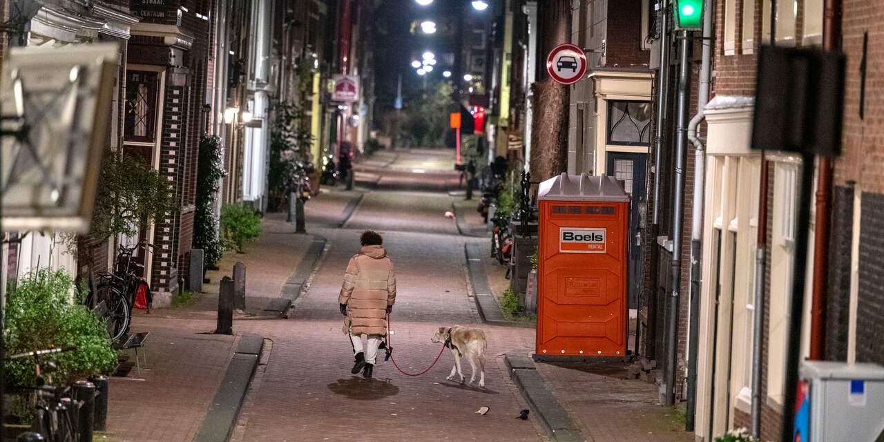 Leegte op Nederlandse straten na ingaan avondklok