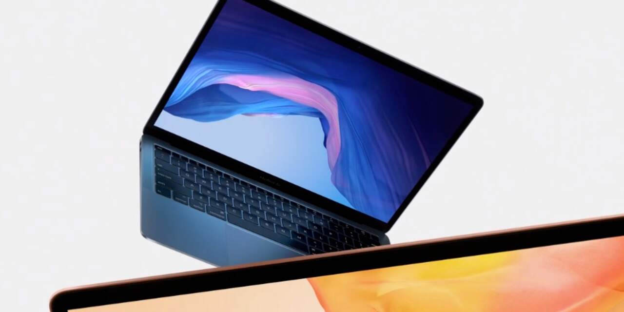 Nieuwe MacBook Air krijgt retinascherm met dunnere randen
