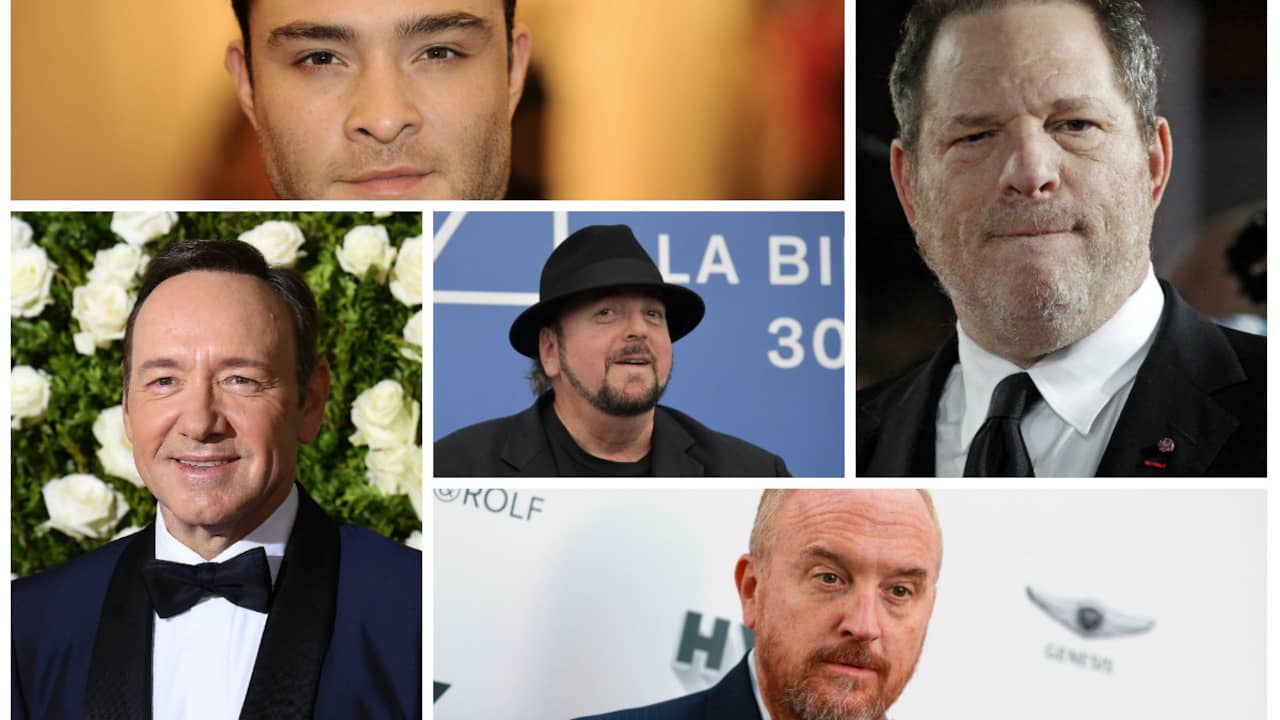Beeld uit video: Vijf Hollywoodsterren met een omvangrijk #metoo-dossier