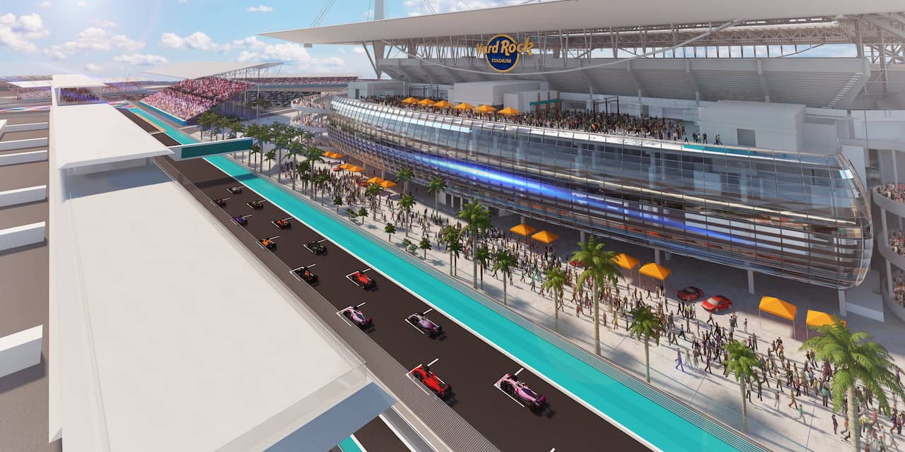 F1 richt zich op Hard Rock Stadium als alternatief voor stratenrace in Miami