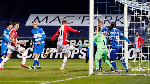 PEC Zwolle-FC Emmen was een duel zonder veel kansen.