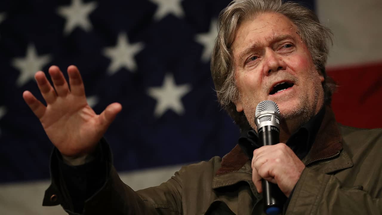 Social media intervene after ‘incitement to violence’ by Steve Bannon |  NOW