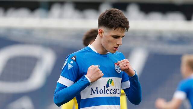 Slobodan Tedic scoorde in de Eredivisie tegen VVV-Venlo en Sparta Rotterdam.