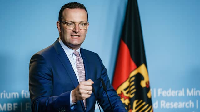 De Duitse minister van Volksgezondheid, Jens Spahn.