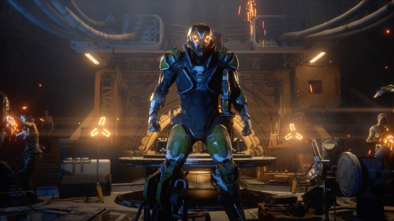 Beeld uit video: Mass Effect-maker komt met nieuwe game Anthem