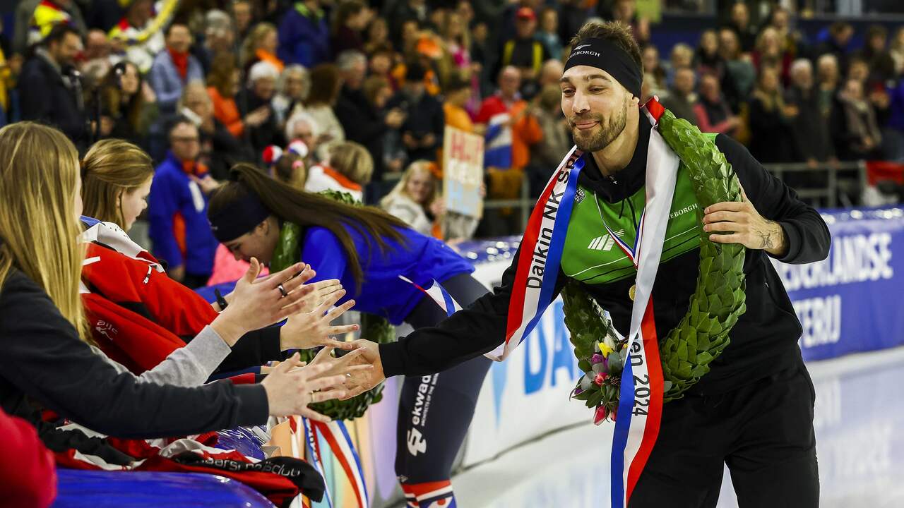 Kampioen Nuis verwachtte vakantie te hebben na NK sprint 'Bier stond