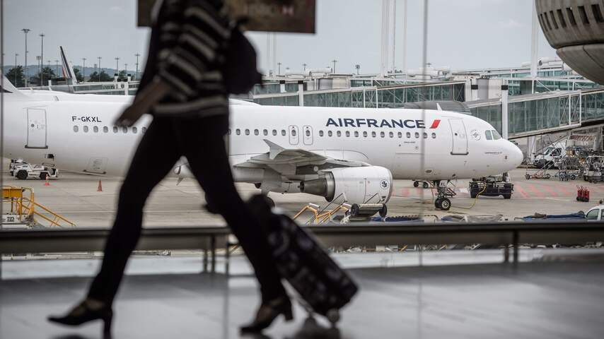 Kwart vluchten valt dinsdag uit bij Air France door staking