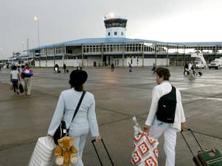 Zanderij Airport nabij Paramaribo
