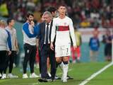 Portugese bondscoach vindt boze reactie Ronaldo na wissel 'helemaal niet leuk'