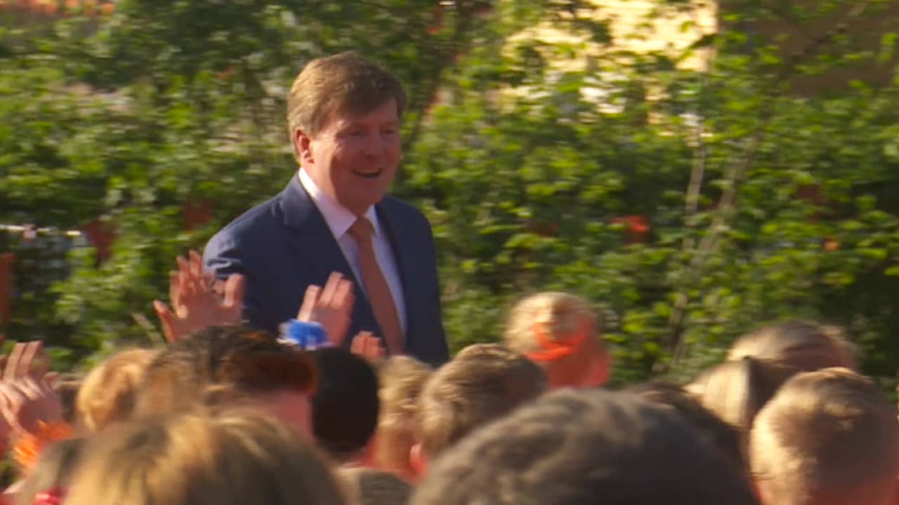 Beeld uit video: Koningsspelen ingeluid door Willem-Alexander in Twello