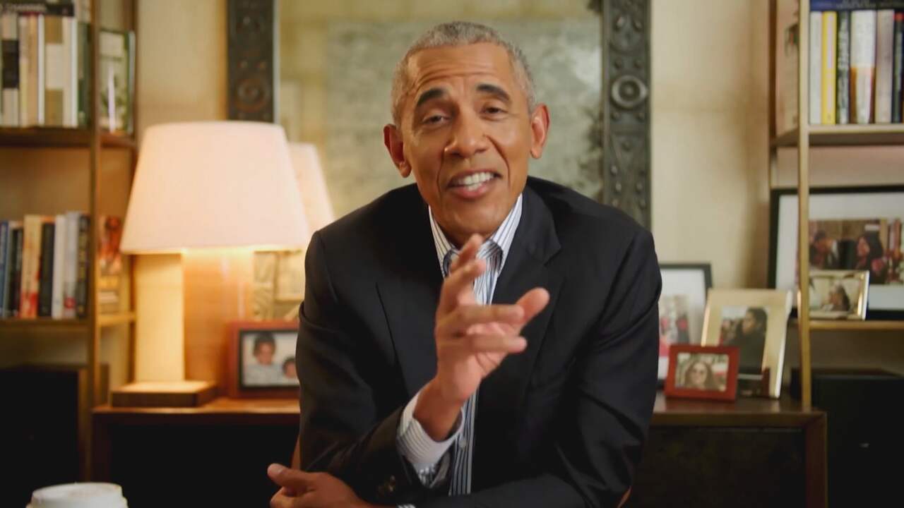 Beeld uit video: Barack Obama geeft The Late Late Show-crew levensadviezen